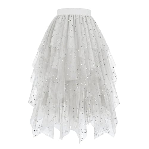 Sequin Tulle Skirt