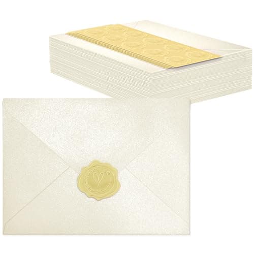 Rinrda Pearl Ivory Envelopes
