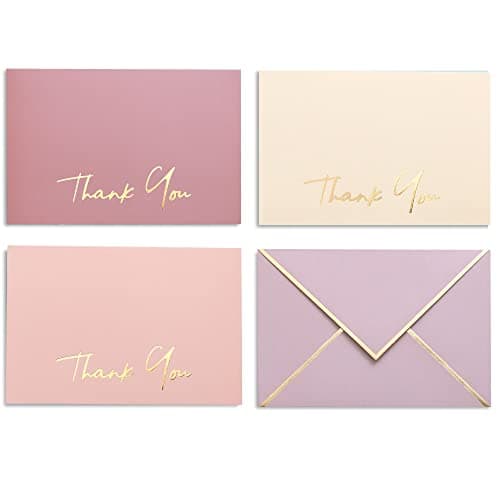 Dusty Pink Gold Notes