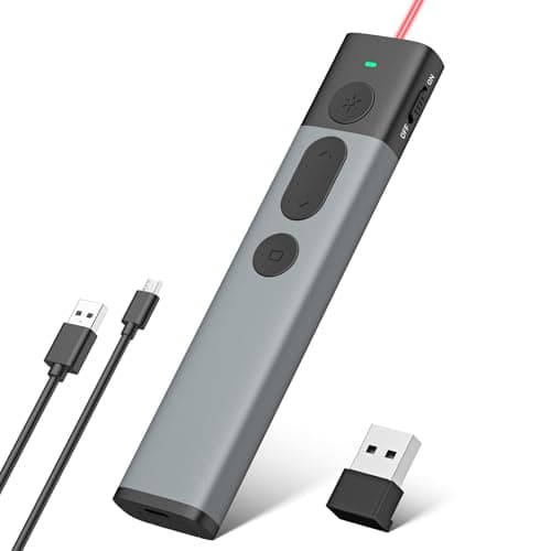 Aluminum Rechargeable Slide Clicker