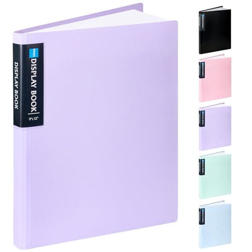 80-Page Clear Portfolio