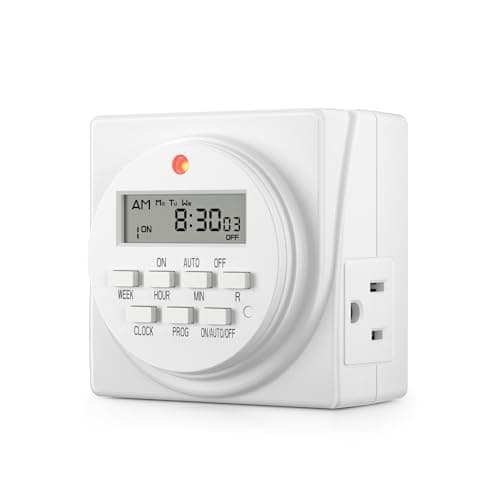 Dual-Outlet Digital Timer