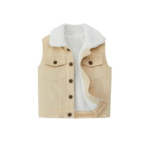 Corduroy Sherpa Vest