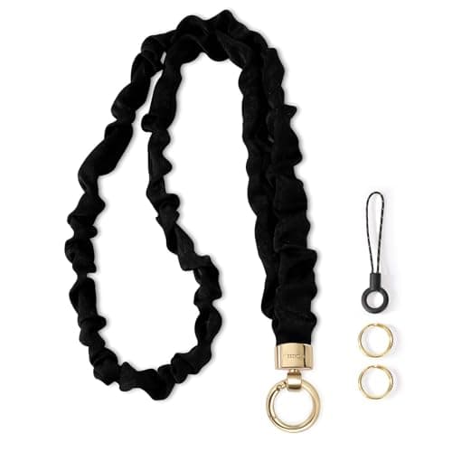 Stretchy Scrunchie Badge Lanyard