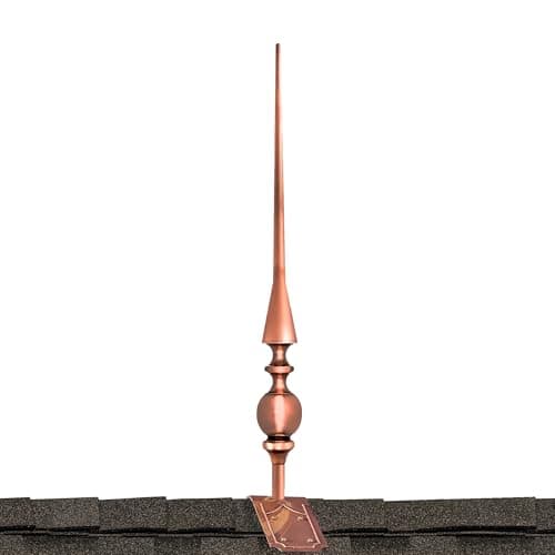 Aragon Copper Finial
