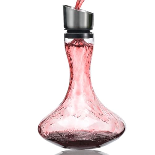 Wlasss Hand-Blown Decanter