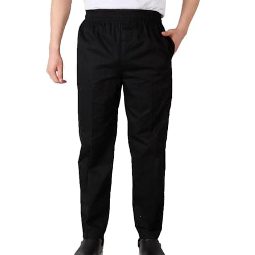 Baggy Black Chef Pants