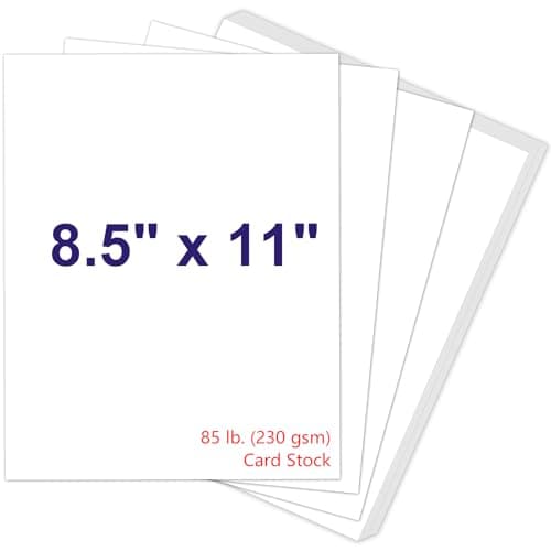 Heavyweight White Cardstock