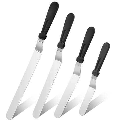 4-Piece Angled Spatulas