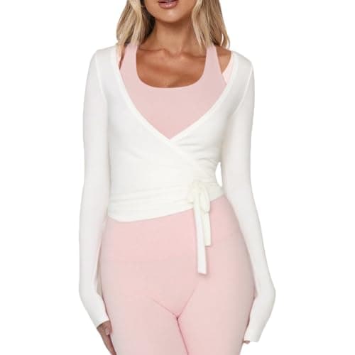 Ballet Wrap Crop Top