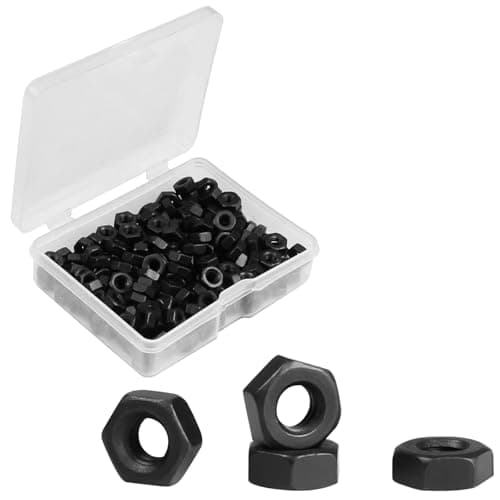 M3 Black Hex Nuts