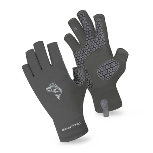 Breathable UPF Fingerless Gloves