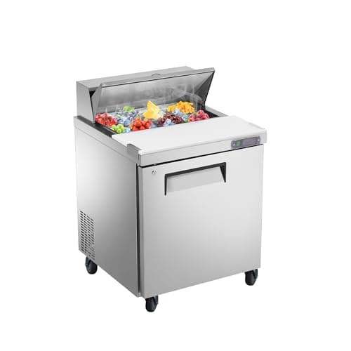 27" Stainless Prep Table