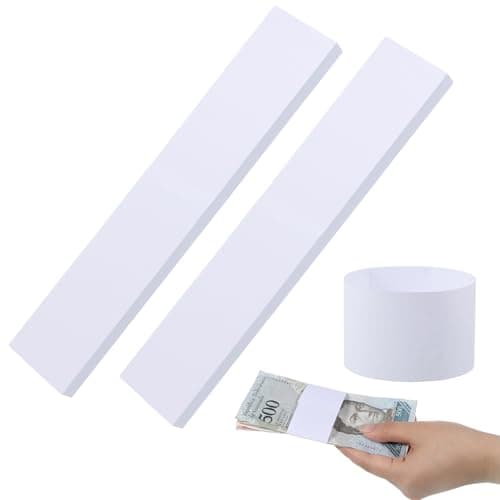 Blank White Money Bands