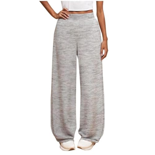 Wide-Leg Sweatpants