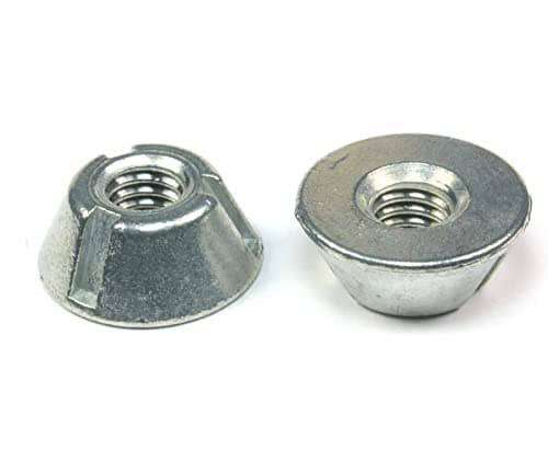 1/4-20 Tri-Groove Nuts