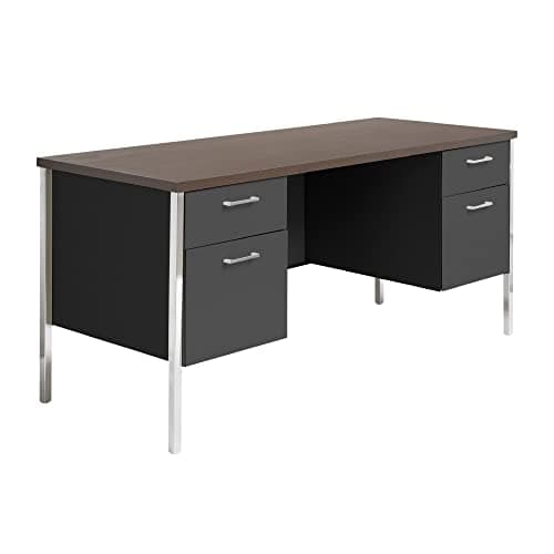 Steel Double Pedestal Credenza