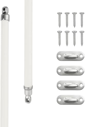Smooth Swivel Sash Rods