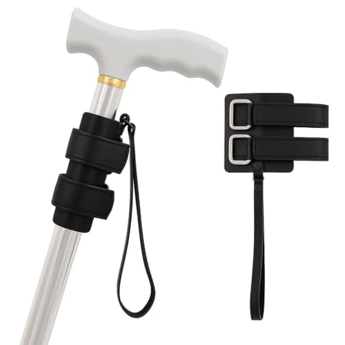 Leather Adjustable Cane Strap