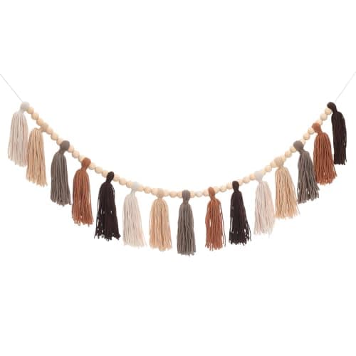 Boho Yarn Tassel Garland