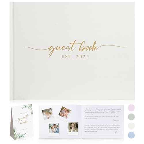 1DOT2 Linen Guestbook