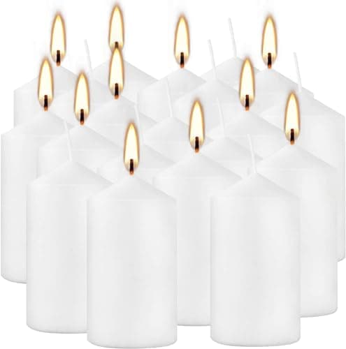 Bulk White Pillar Pack