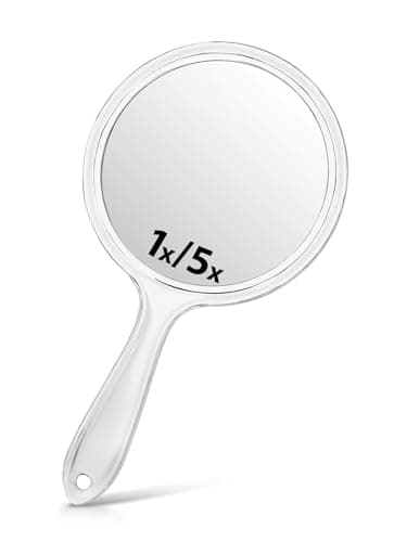 Acrylic Dual Hand Mirror