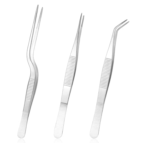3-Piece Bonsai Tweezers Set