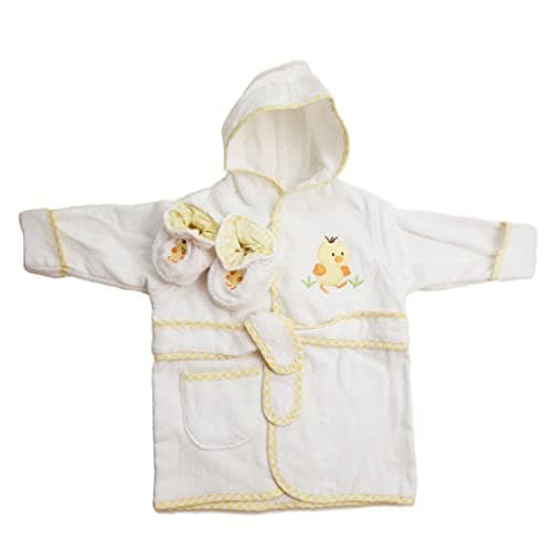 100% Cotton Hooded Robe
