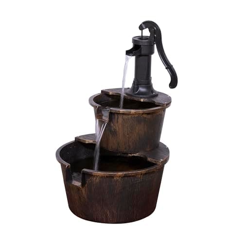 Alpine Barrel Fountain