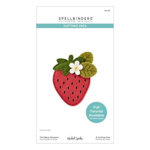 Spellbinders Felt Strawberry Dies