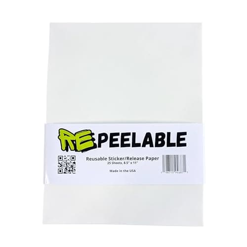 RePeelable Silicone Release Sheets