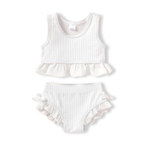 Ruffle Solid Bikini