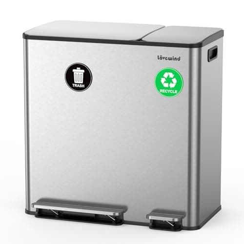Lovewind Dual Recycling Bin