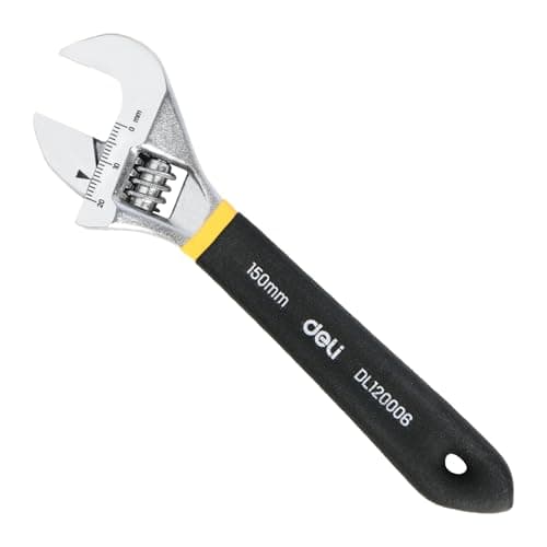 6" Chrome Adjustable Wrench