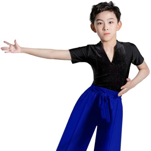 Spliced Stretch Dance Shirt