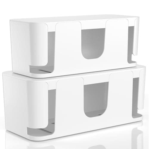 Wall-Hugging Cord Box