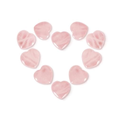 Rose Quartz Hearts