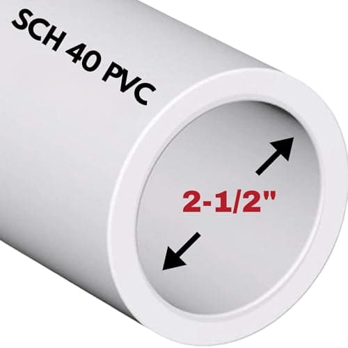 2.5" Schedule 40 (2ft)