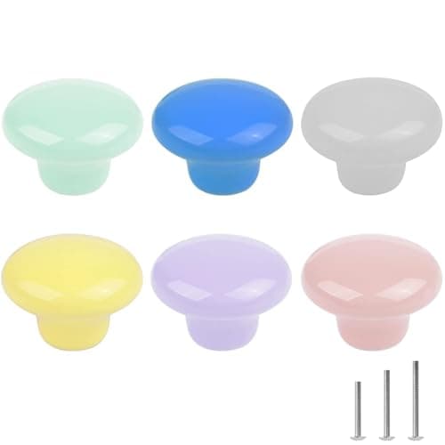 Colorful Ceramic Knobs