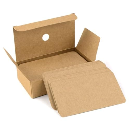 Kraft Blank Cards
