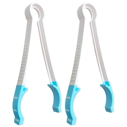 Non-Detachable Silicone Tongs