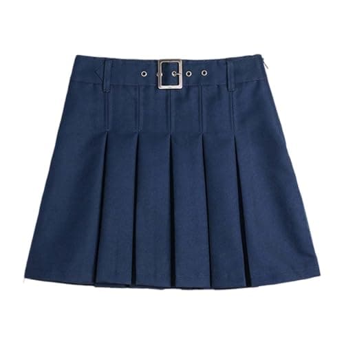 Belted Pleated Skort