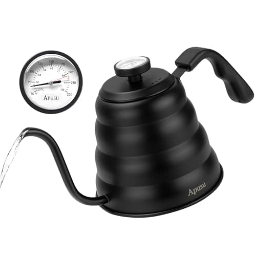 Gooseneck Kettle with Thermometer