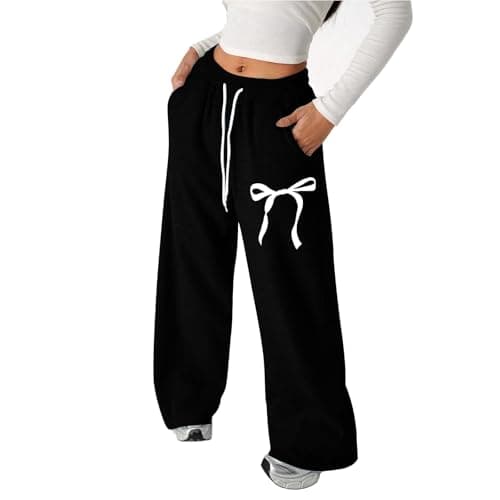 Girls Bowknot Sweatpants