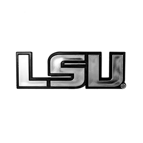 LSU Molded Chrome Emblem