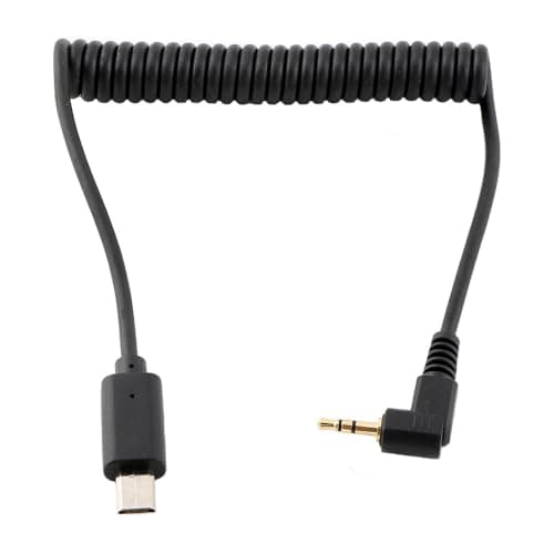 Coiled Sony Shutter Cable