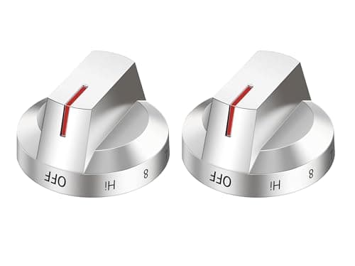2-Pack Silver Knobs