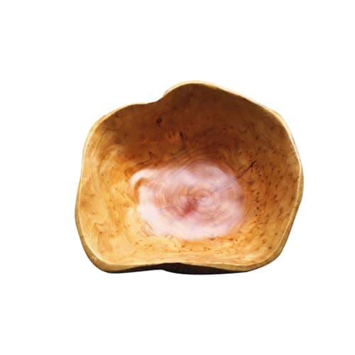MIATTCLD Rustic Wood Bowl