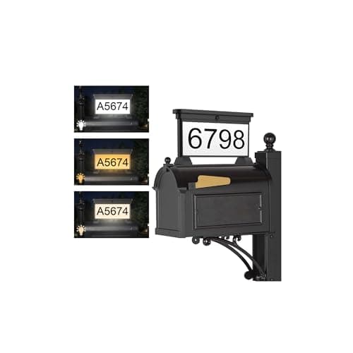 Double-Sided Solar Plaque